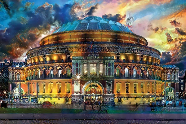 England: London England Royal Albert Hall by Pedro Gavidia