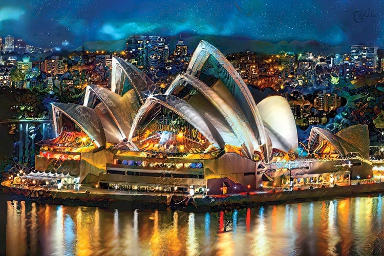 Australia Sydney Opera House by Pedro Gavidia wall art