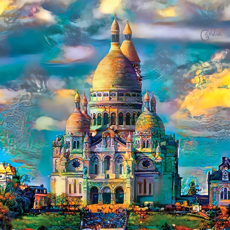 Sacre Cour 2023 by Pedro Gavidia wall art