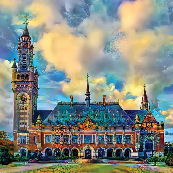 Castles & Palaces: The Hague Netherlands Peace Palace by Pedro Gavidia