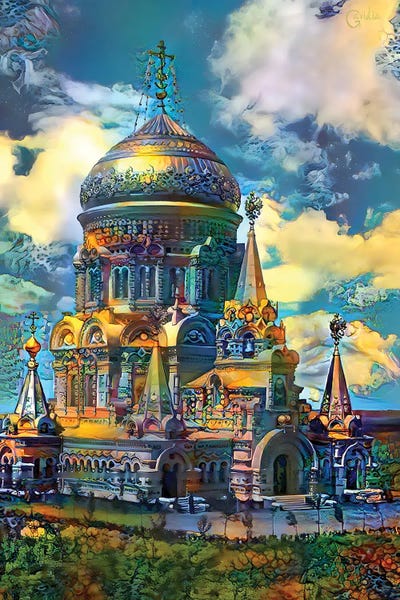 Pedro Gavidia: Ukraine Kharkiv Cathedral of Christ the Savior in Borki by Pedro Gavidia