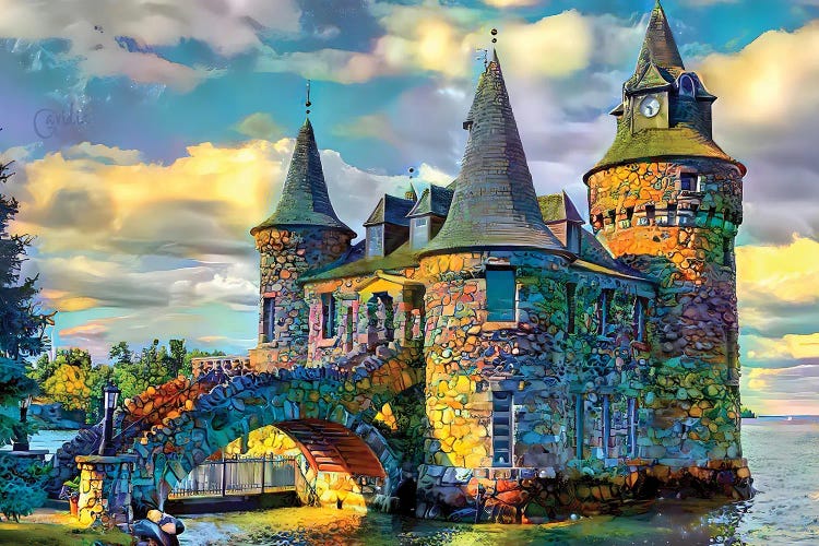 United States New York Alexandria Bay Boldt Castle by Pedro Gavidia wall art