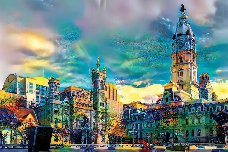 USA Philadelphia City Hall And Masonic Temple