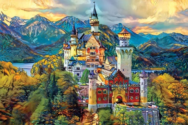 Baviera Fussen Germany Neuschwanstein Castle