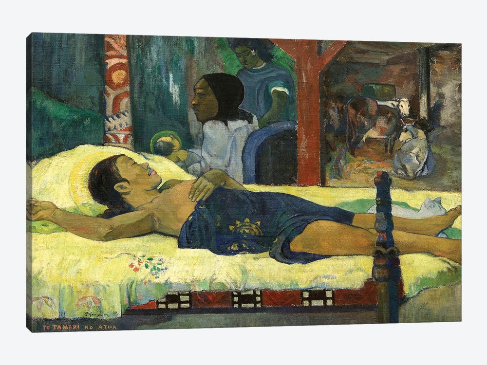 The Birth by Paul Gauguin 1-piece Art Print