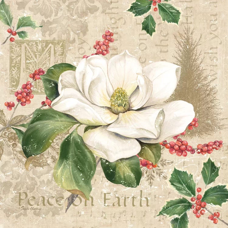 Christmas Trail II  by Pamela Gladding wall art