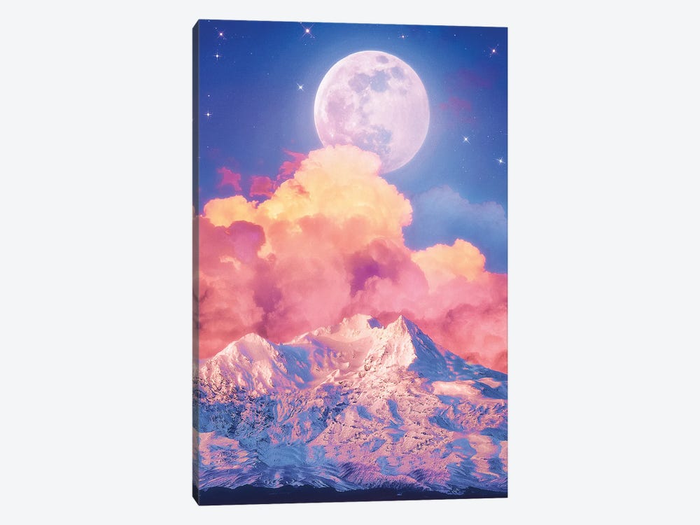 Moon Gazing by Psguy2026 1-piece Canvas Wall Art