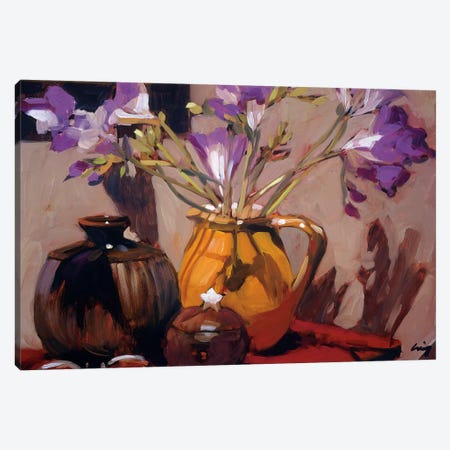 Freesia Floral Canvas Print #PHC3} by Philip Craig Canvas Art Print