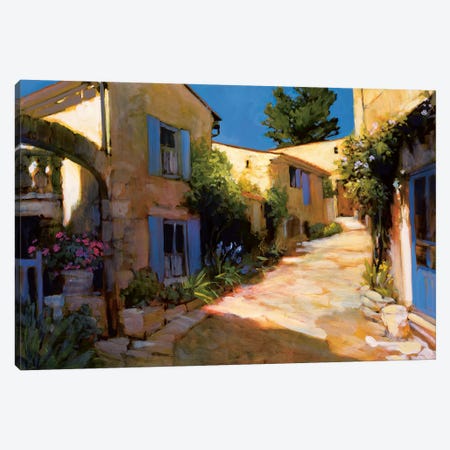 Village In Provence Canvas Print #PHC9} by Philip Craig Canvas Print