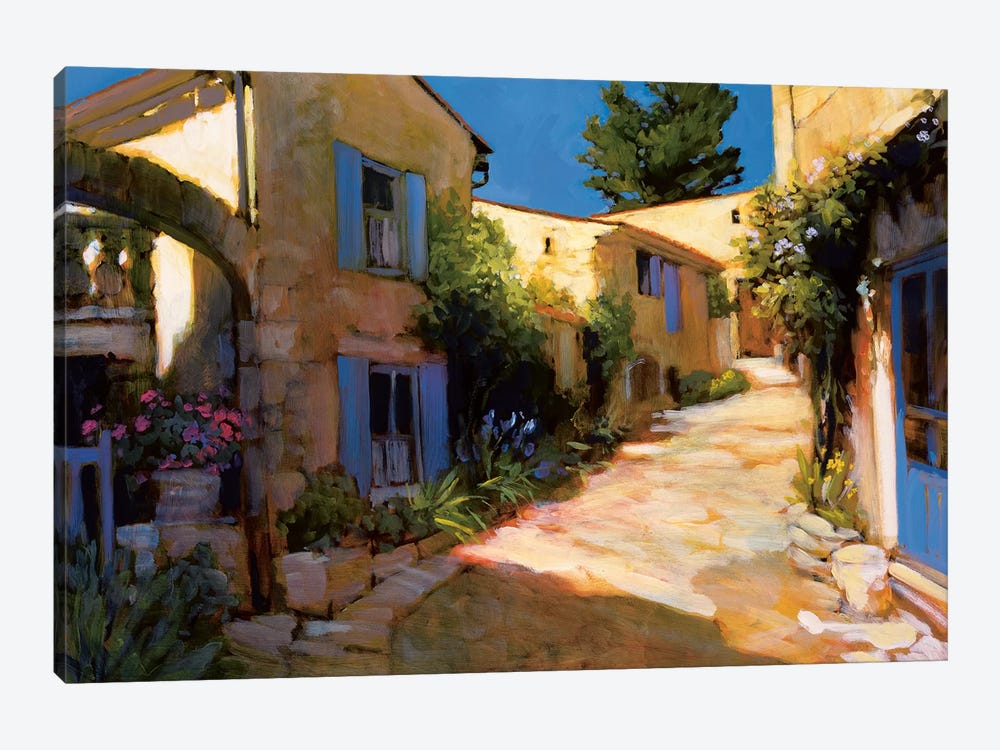 Village In Provence by Philip Craig 1-piece Canvas Artwork