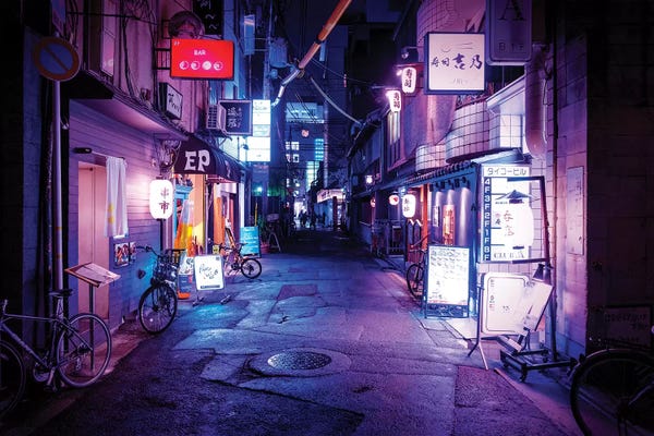 Asian Décor: Night Bar by Philippe Hugonnard