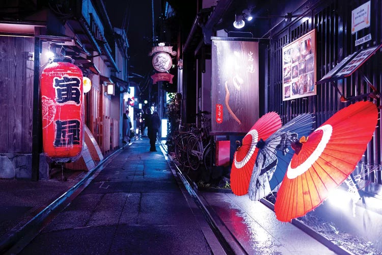 Japanese Umbrellas by Philippe Hugonnard wall art
