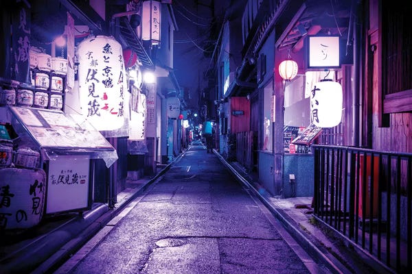 Japan: Night Atmosphere by Philippe Hugonnard