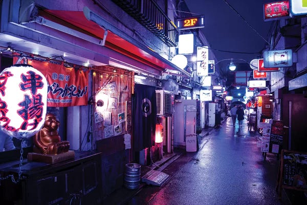 Japan: Night Lights by Philippe Hugonnard