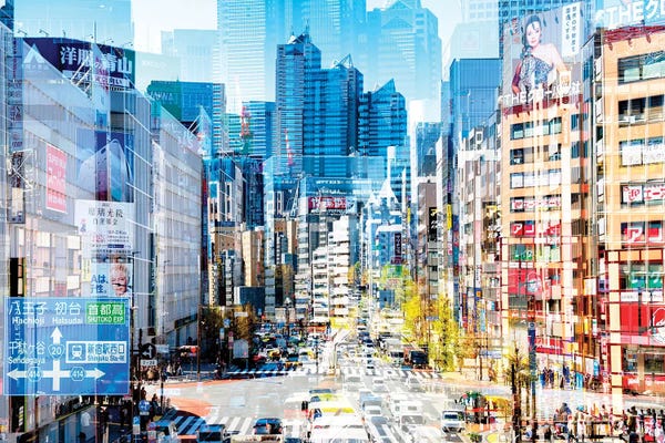 Tokyo: Downtown by Philippe Hugonnard