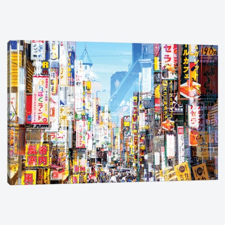 Shinjuku II Canvas Print #PHD1033} by Philippe Hugonnard Canvas Wall Art