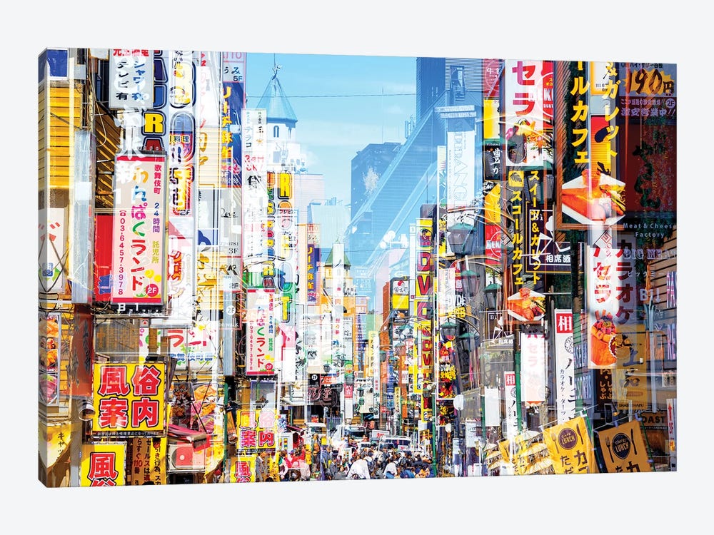 Shinjuku II by Philippe Hugonnard 1-piece Canvas Art