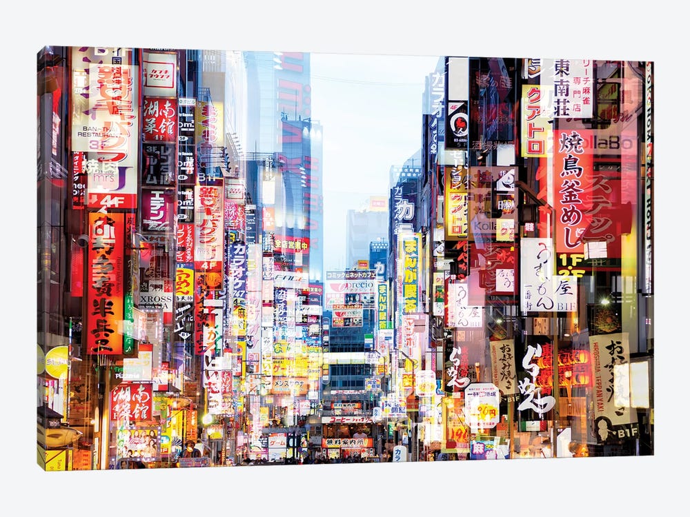 City Lights by Philippe Hugonnard 1-piece Canvas Art Print