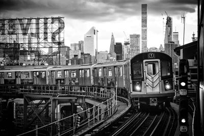 Line 7 by Philippe Hugonnard acrylic art print