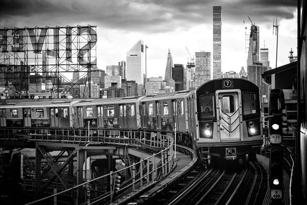 Black Manhattan: Line 7 by Philippe Hugonnard