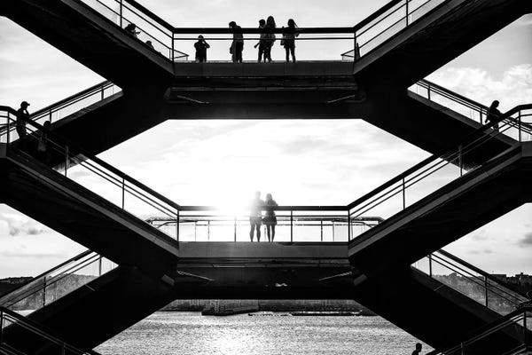 Black Manhattan: Vessel Sunset by Philippe Hugonnard