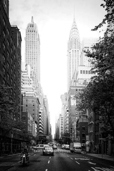 Black Manhattan: Lexington Avenue by Philippe Hugonnard