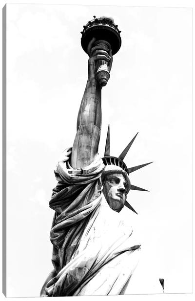 Lady Liberty Canvas Art Print - Statue of Liberty Art