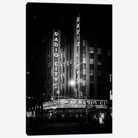 The Radio City Music Hall Canvas Print #PHD1062} by Philippe Hugonnard Canvas Art Print