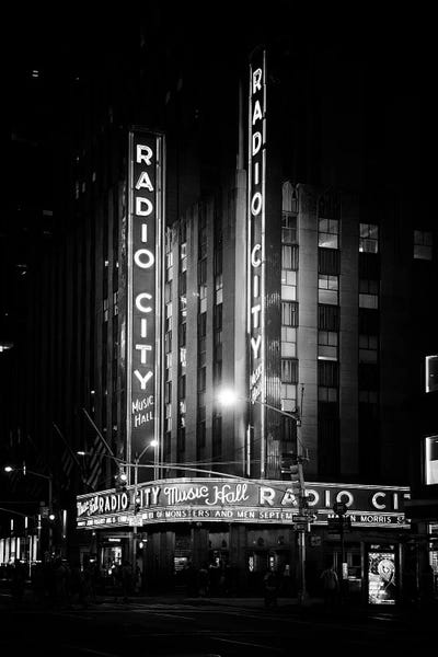 New York City: The Radio City Music Hall by Philippe Hugonnard