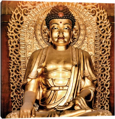 Buddha I Canvas Art Print - Buddhism Art