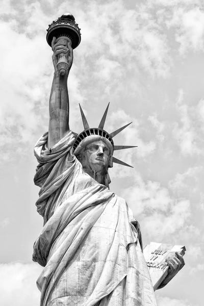 Black Manhattan: The Statue Of Liberty I by Philippe Hugonnard