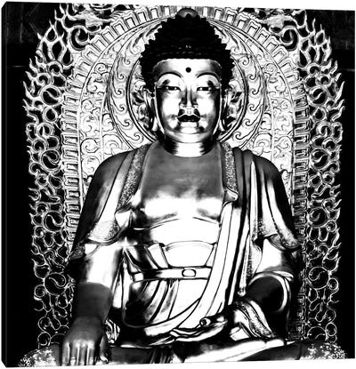 Buddha II Canvas Art Print - Religious Figure Art