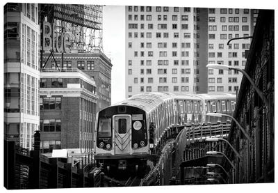 Subway Canvas Art Print - Train Art