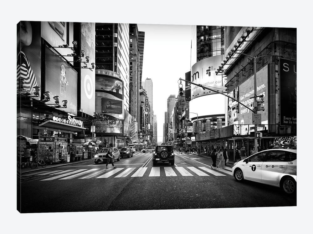 Times Square by Philippe Hugonnard 1-piece Canvas Art Print