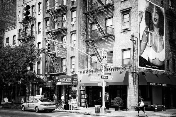 Black Manhattan: Houston Street by Philippe Hugonnard