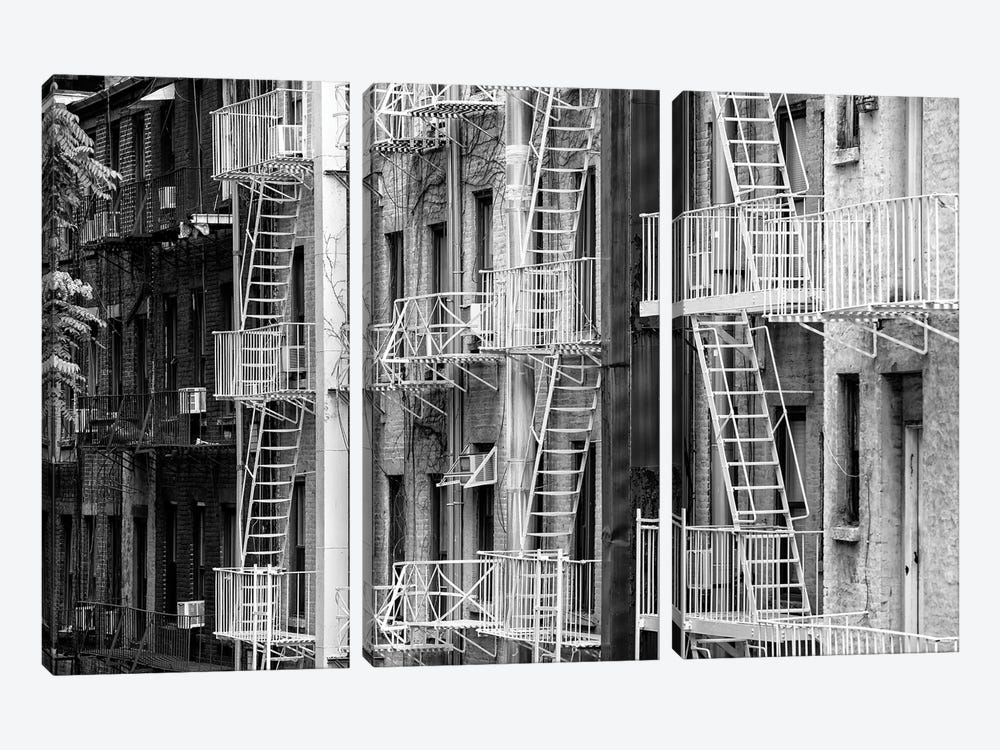 Staircases by Philippe Hugonnard 3-piece Canvas Wall Art