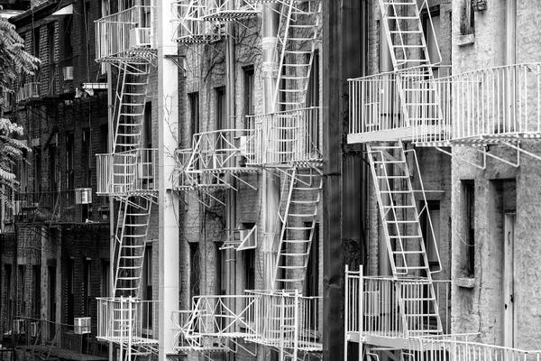 Black Manhattan: Staircases by Philippe Hugonnard
