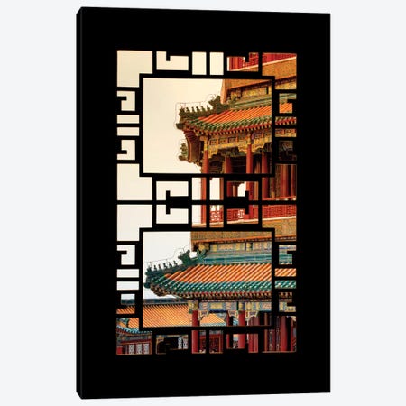 China - Window View II Canvas Print #PHD109} by Philippe Hugonnard Canvas Art Print