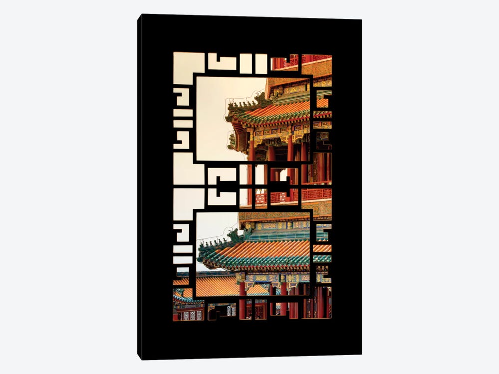 China - Window View II by Philippe Hugonnard 1-piece Canvas Wall Art