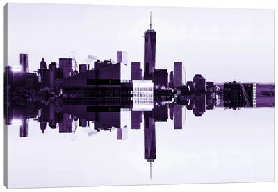 One World Trade Center Canvas Art Print - Double Exposure Photography