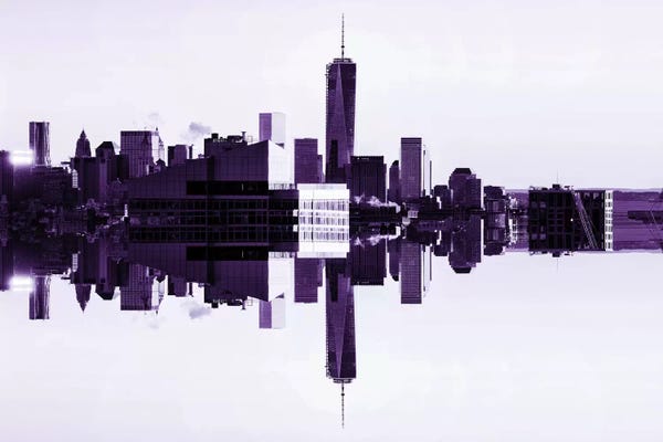 Double Exposure Photography: One World Trade Center Reflection by Philippe Hugonnard