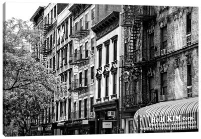 New York Buildings Facades Canvas Art Print