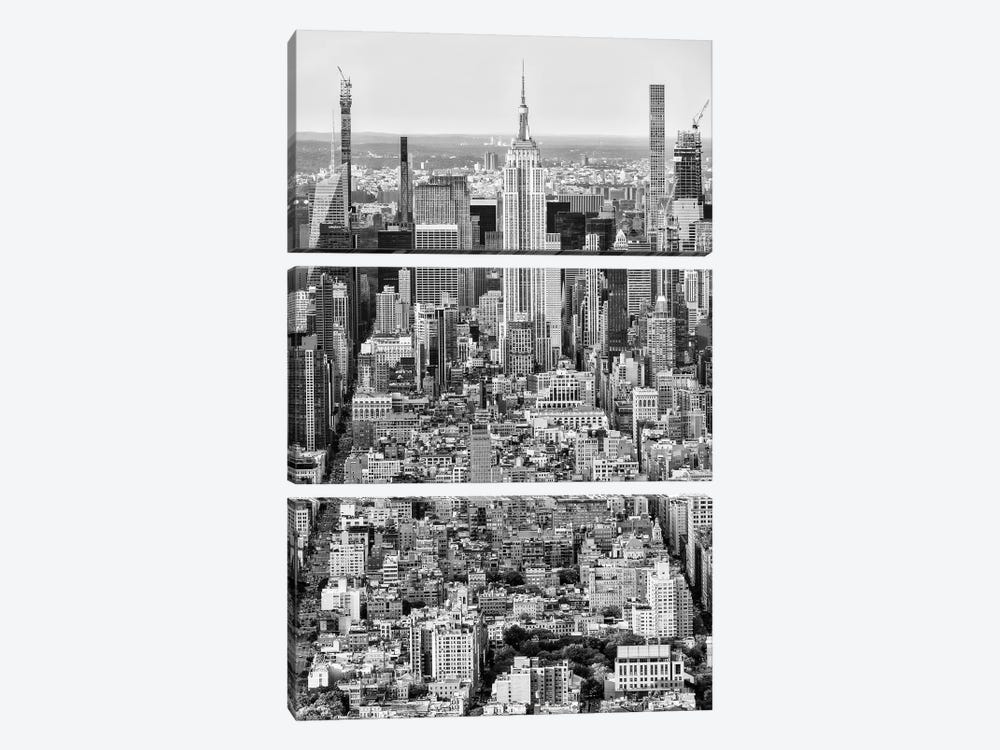 The Empire State Building by Philippe Hugonnard 3-piece Canvas Art