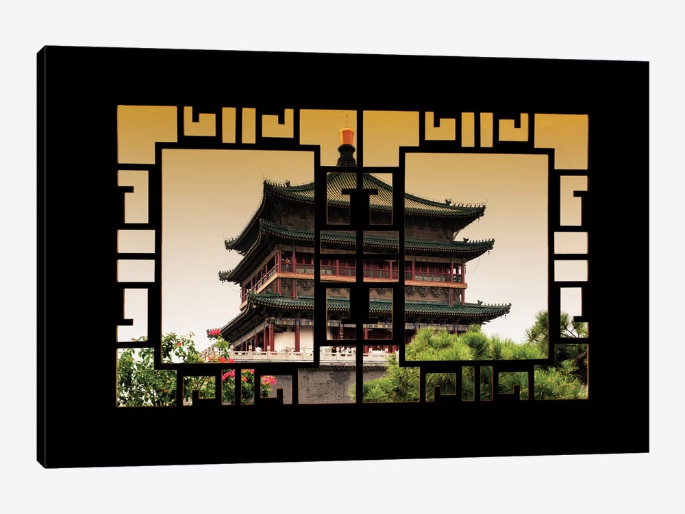 China - Window View IV by Philippe Hugonnard 1-piece Art Print