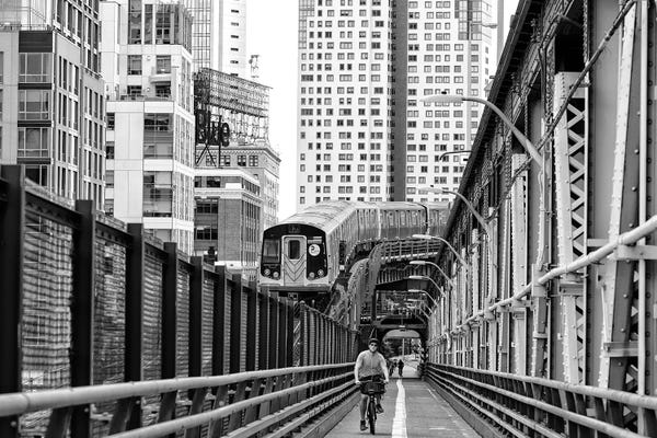 Black Manhattan: Between Two Paths by Philippe Hugonnard