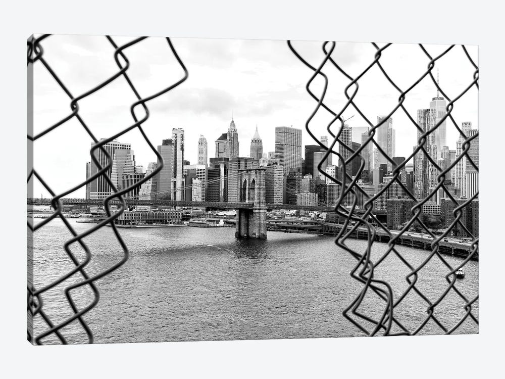 Between Two Fences by Philippe Hugonnard 1-piece Canvas Print