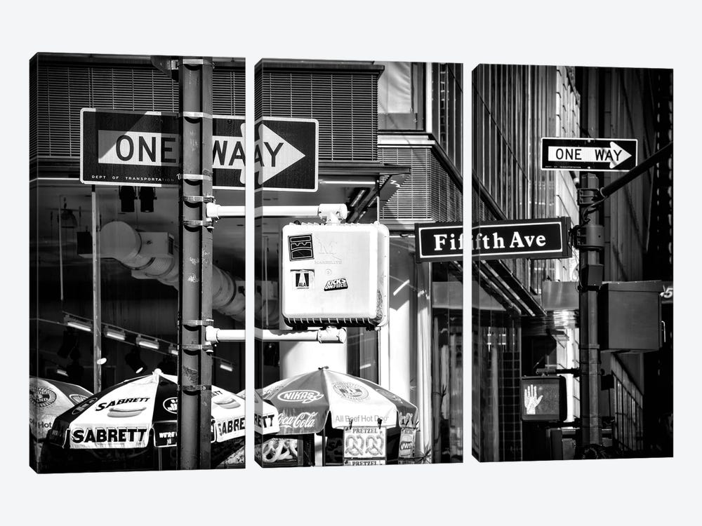 Fifth Avenue by Philippe Hugonnard 3-piece Canvas Wall Art