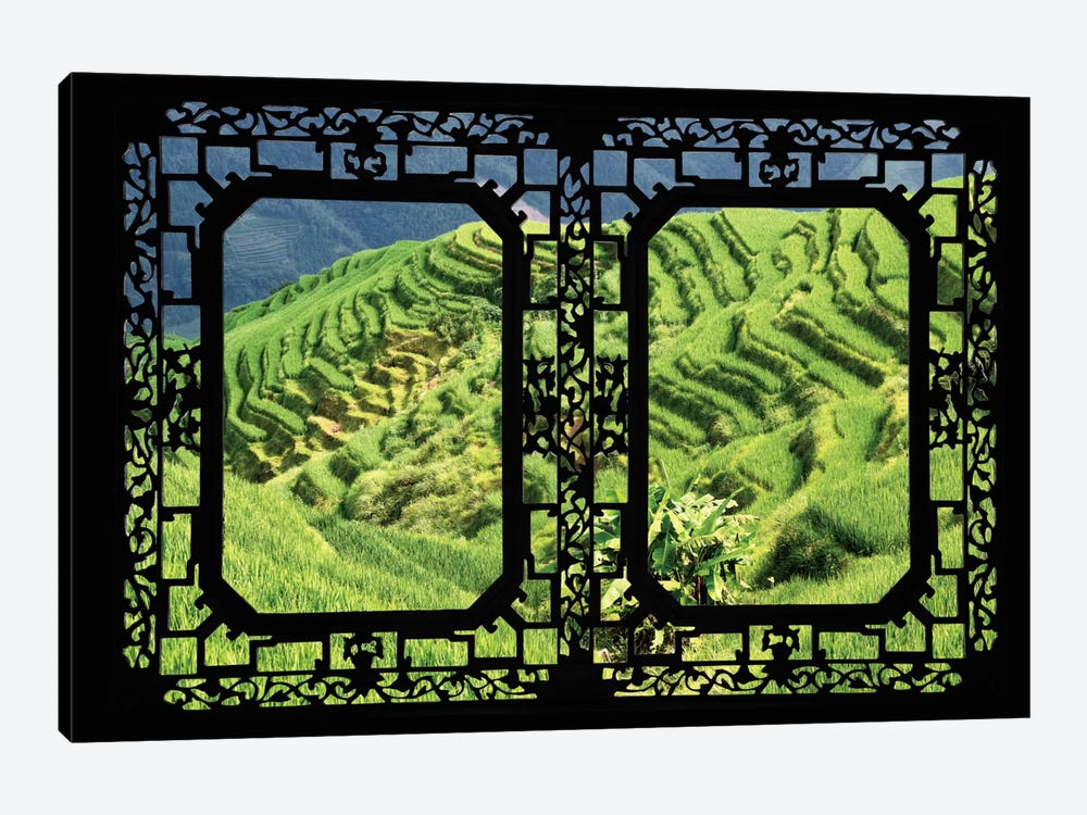 China - Window View VI by Philippe Hugonnard 1-piece Art Print