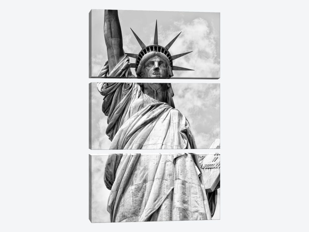 The Statue Of Liberty Ii by Philippe Hugonnard 3-piece Canvas Art