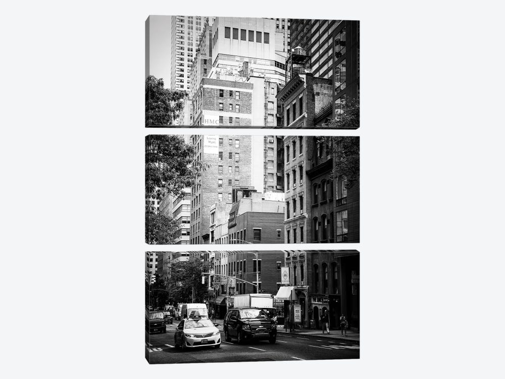 Between The Skyscrapers by Philippe Hugonnard 3-piece Canvas Art Print